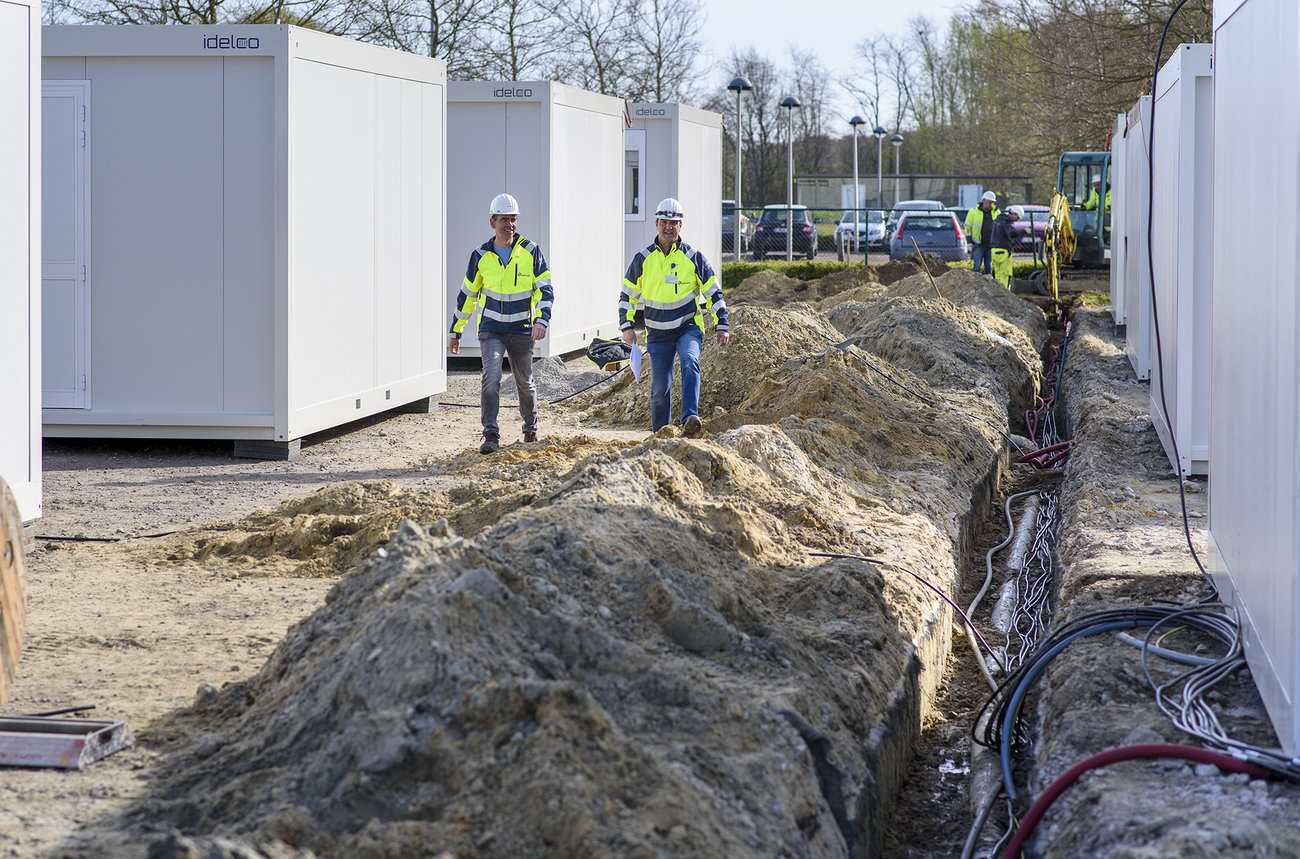 Spoedaansluiting voor nooddorpen in Mechelen en Antwerpen